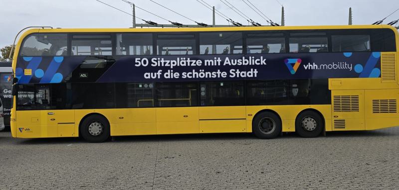 ADL VHH/BVG Linie X80 - Bf.  Bergedorf